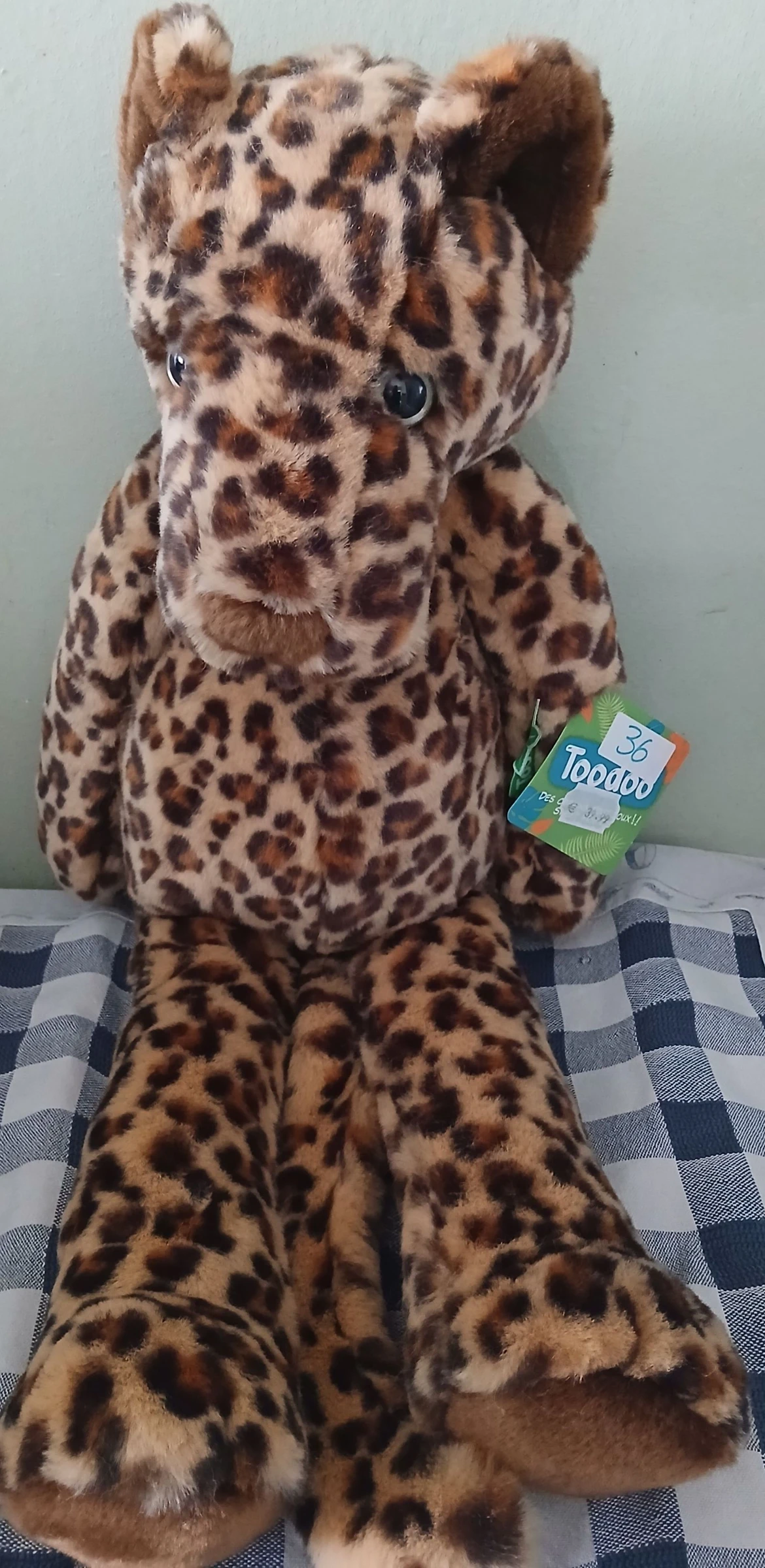 Peluche Léopard de marque Tooday 